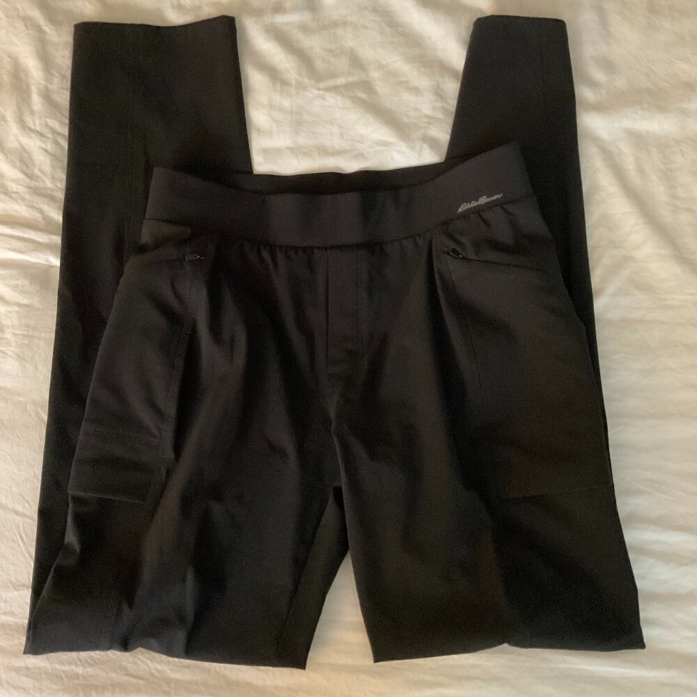 Eddie Bauer Black Stretch Cargo Pants Size 4 | Active Outdoor Hiking Travel